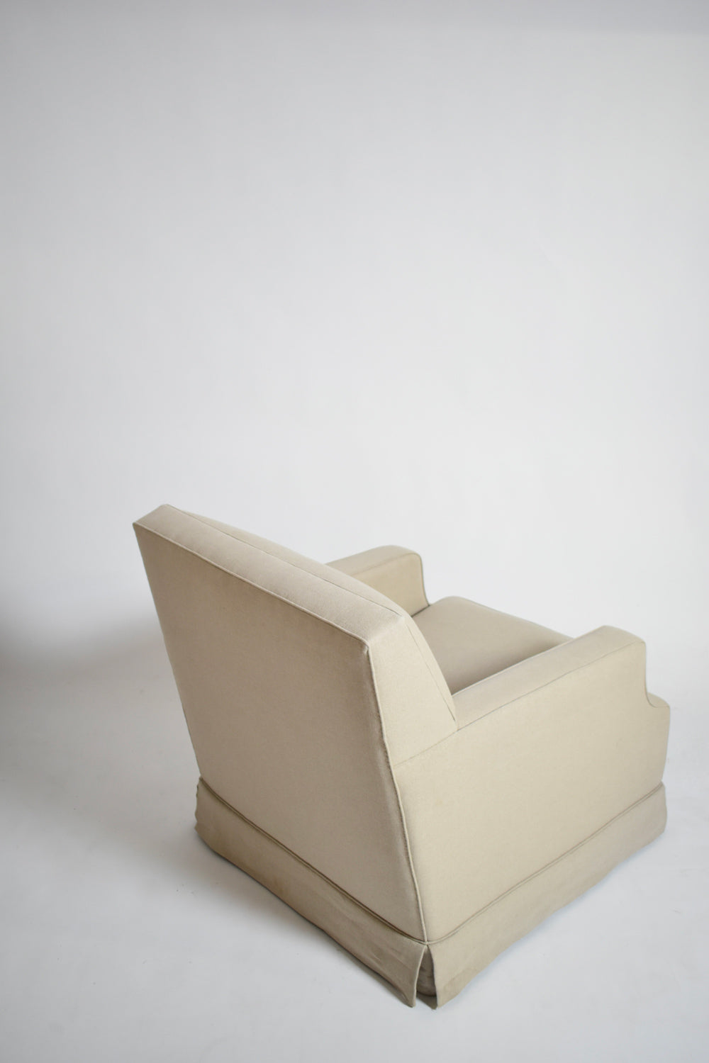 Fabric armchair, 1960s.