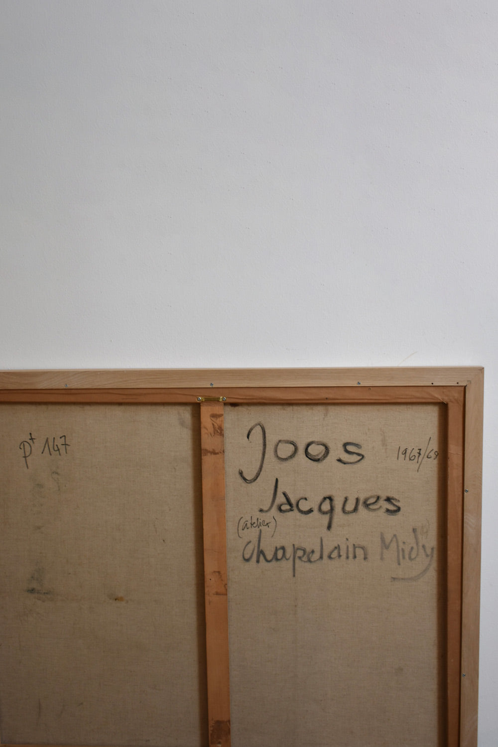 Portrait of a woman, Jacques Joos, 1960s.