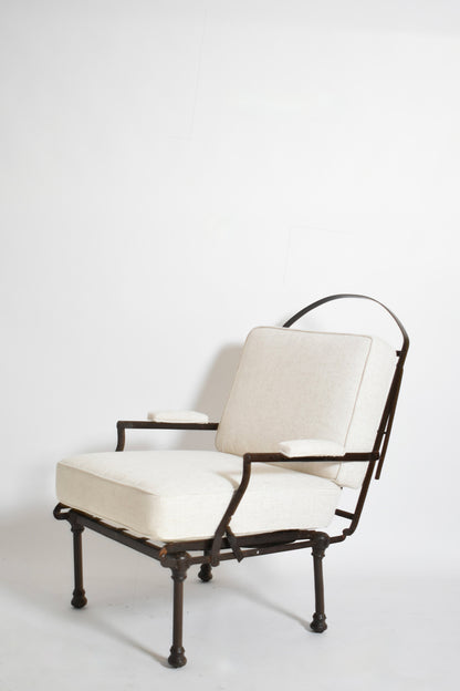 Officer's lounge chair, XIXth c.