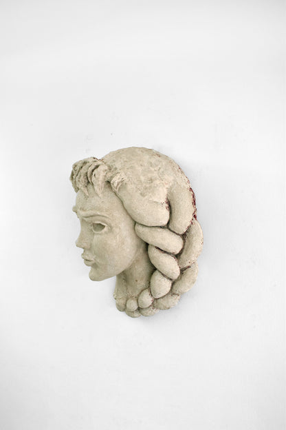 Bust sculpture in stone, XXth c.