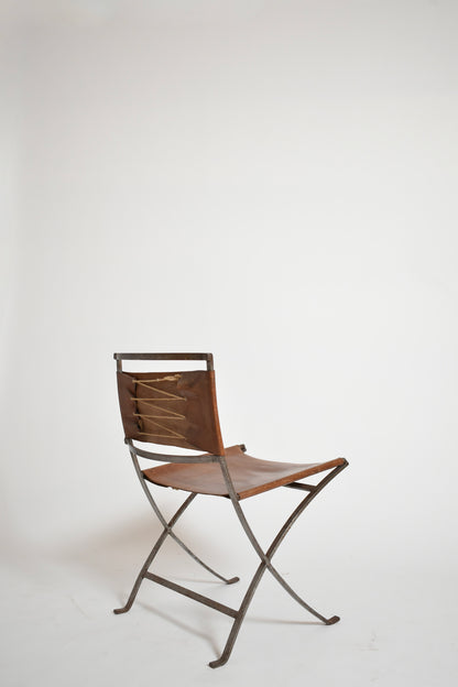 Jansen style pair of chairs, 1970s.