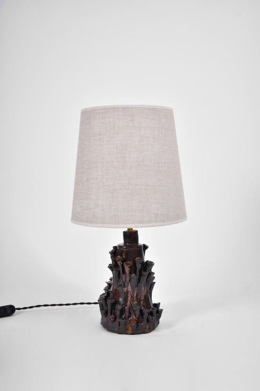 "Belize" 25cm brown lamp, Barracuda edition.