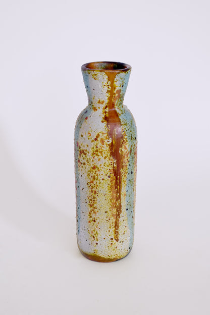 Ceramic vase with drips, 1970s.