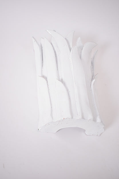 "Sintra" 40cm wall sconce white, Barracuda edition.