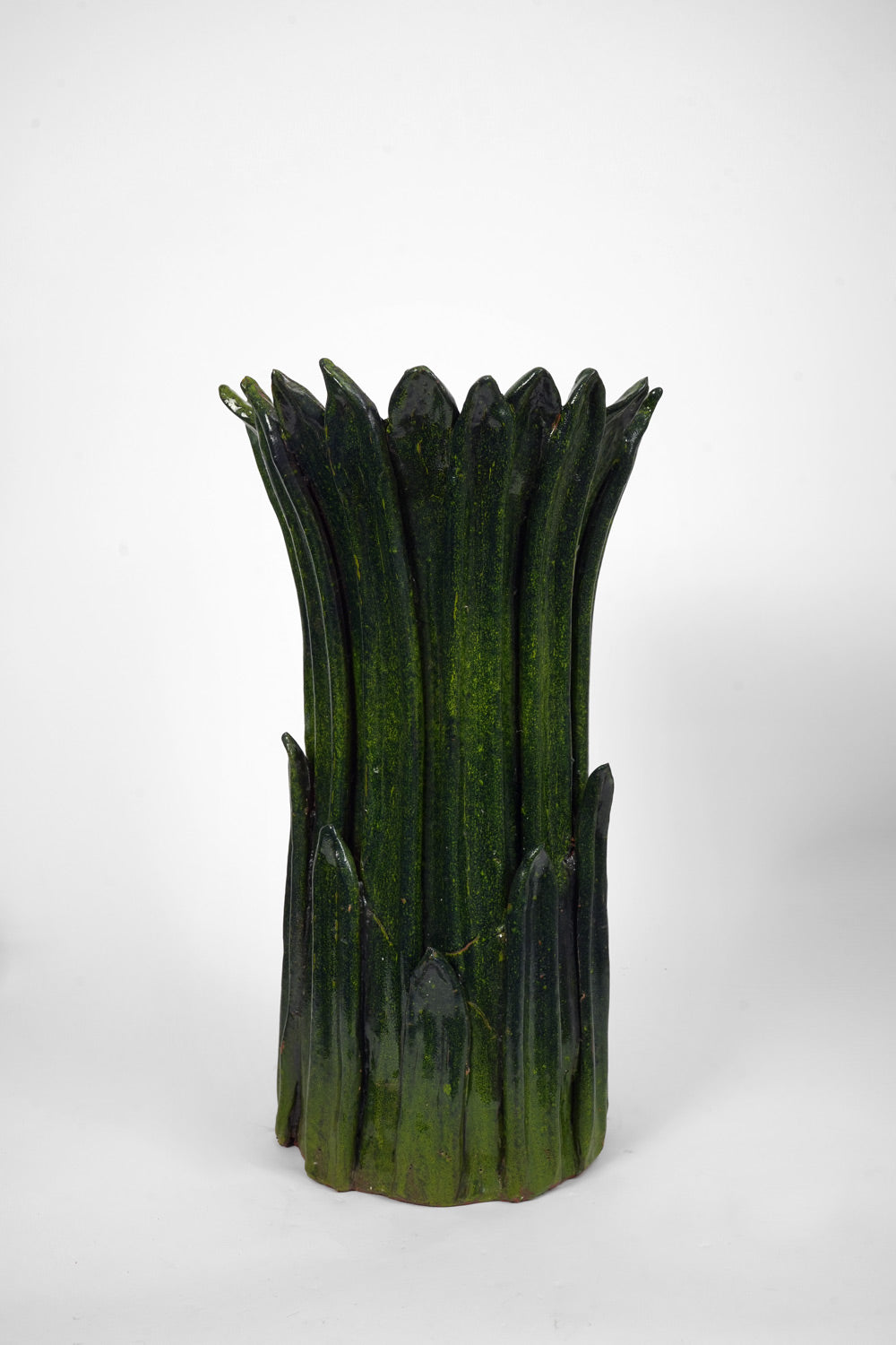 "Sintra" 60cm green vase, Barracuda edition.