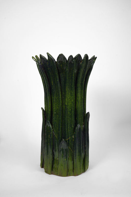 "Sintra" 60cm green vase, Barracuda edition.