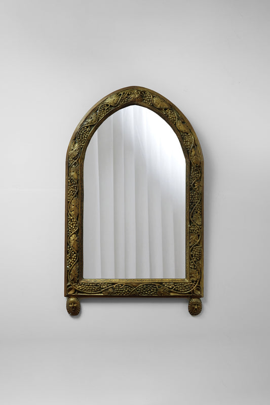 Important gilded wood mirror, XXth c.