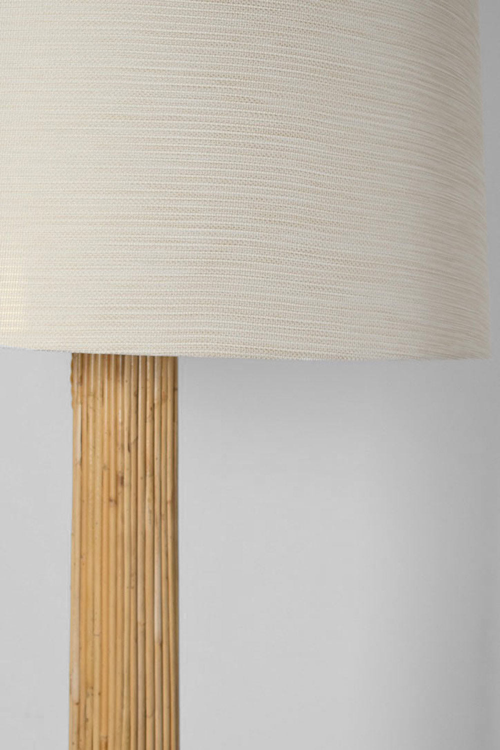 “Caprarola” rattan floor lamp, Barracuda Edition.