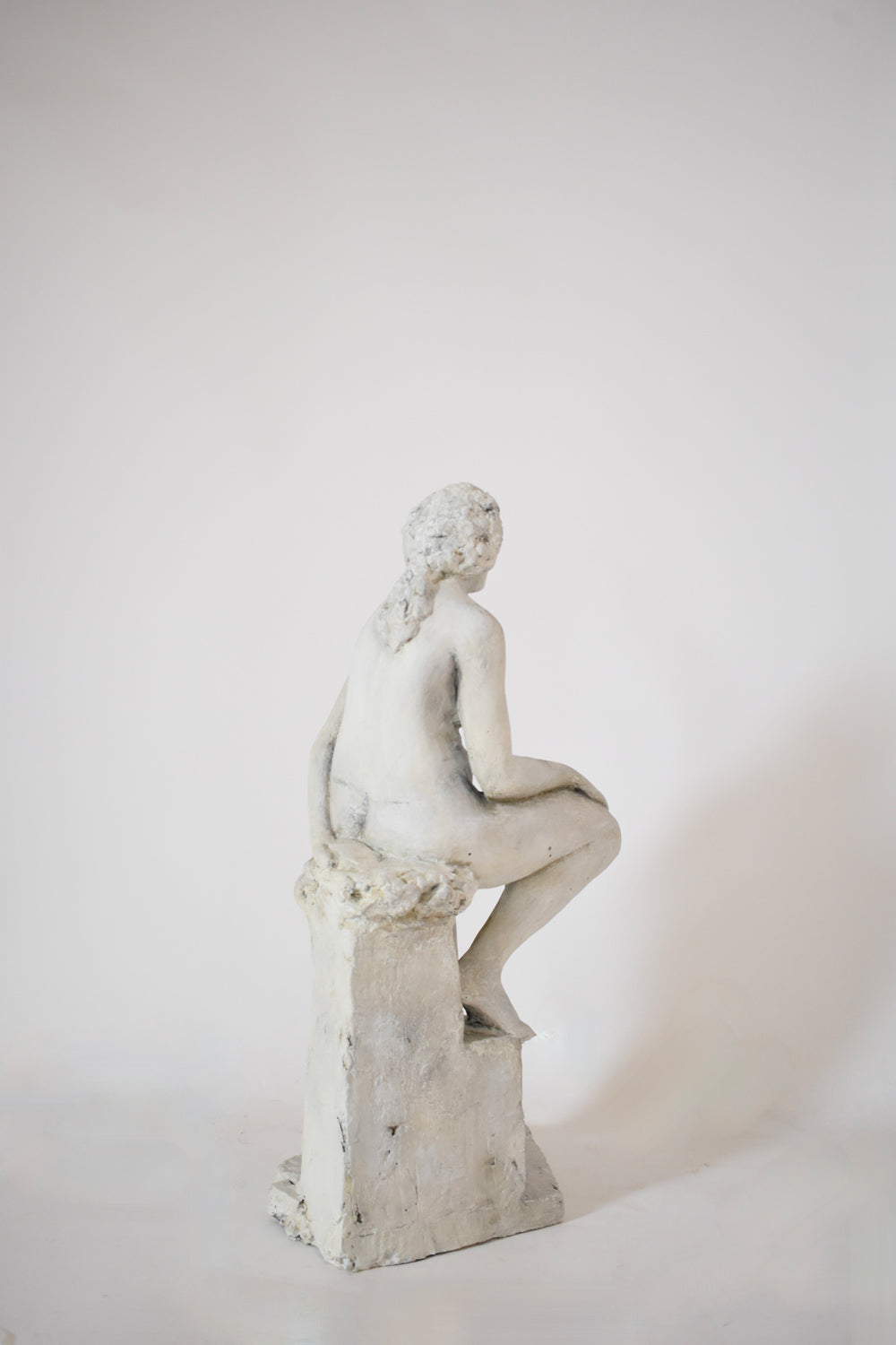 Woman plaster sculpture, 1930s.