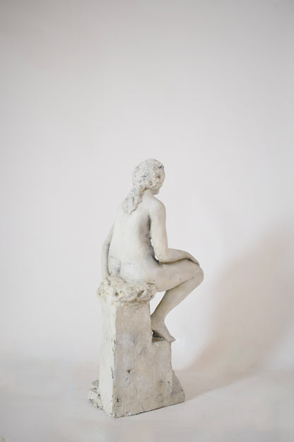 Woman plaster sculpture, 1930s.