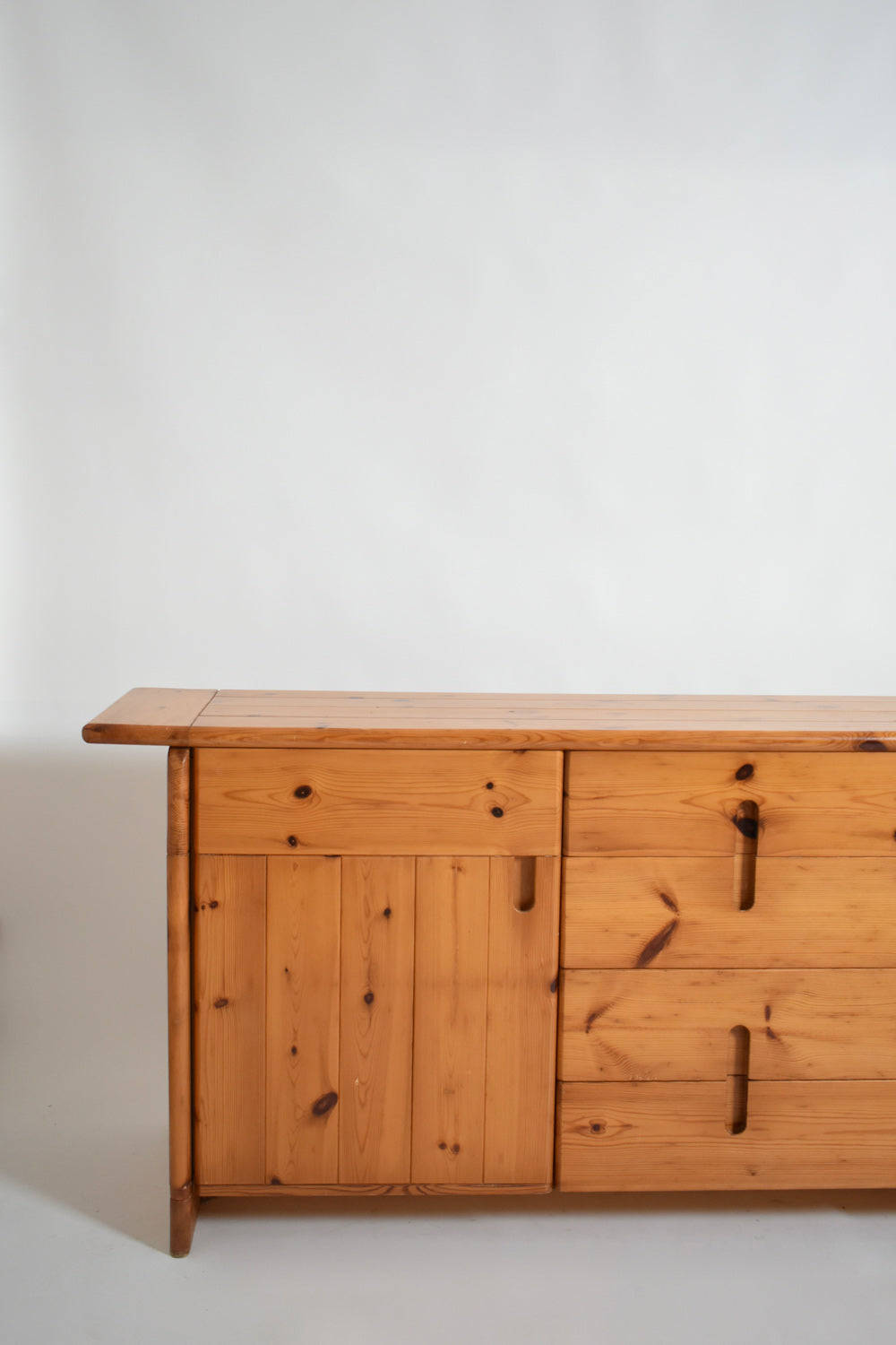 Pine sideboard, 1970s.