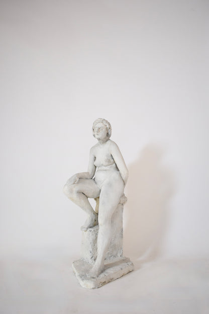 Woman plaster sculpture, 1930s.