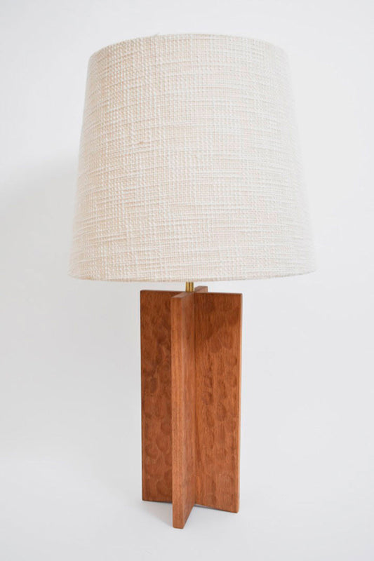 "Vatican" wooden table lamp, Barracuda edition.