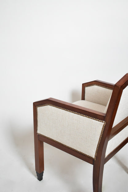Amsterdam school office chair, 1930s.