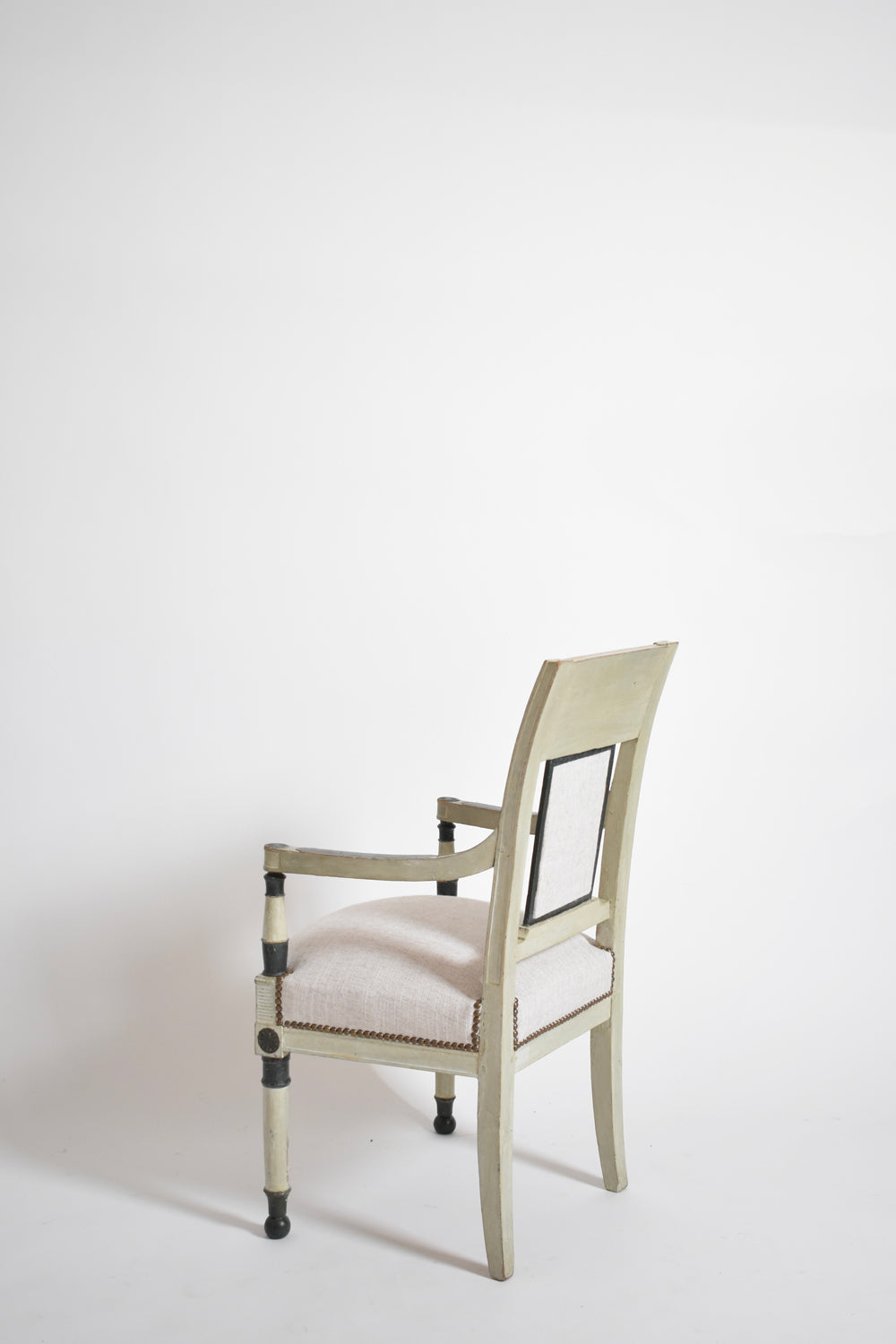 Neoclassical Directoire armchair, 1960s.