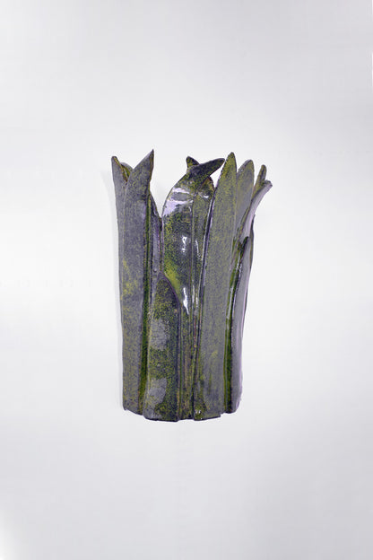 "Sintra" 40cm green wall sconce, Barracuda edition.