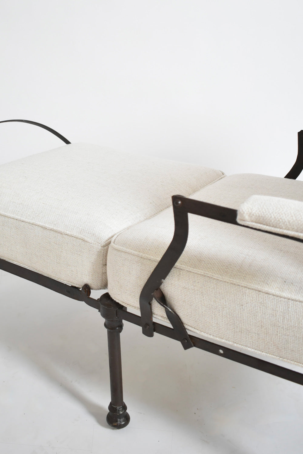 Officer's lounge chair, XIXth c.