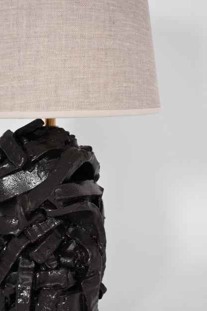 "Angkor" 25cm black lamp, Barracuda Edition.