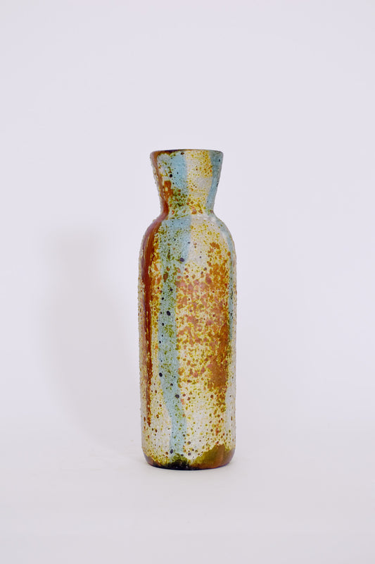 Ceramic vase with drips, 1970s.