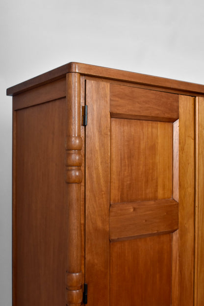 Oak wardrobe, 1950s.