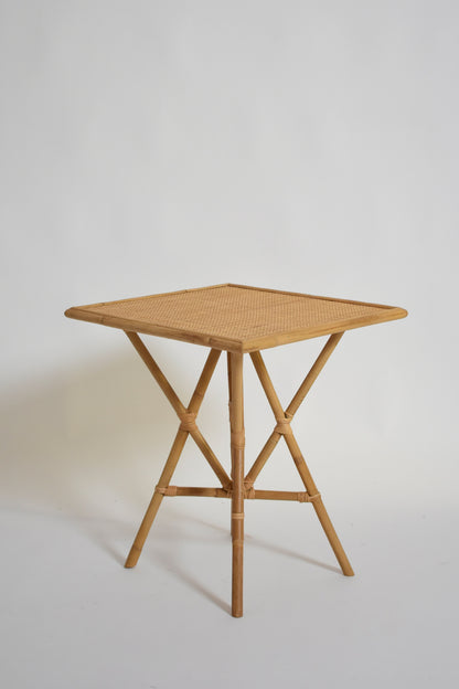 "Arrabida" 55cm natural rattan table, Barracuda Edition.
