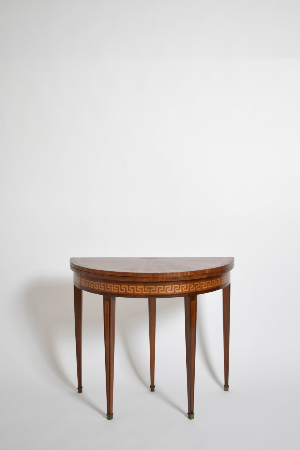 Half moon console table, XIXth c.