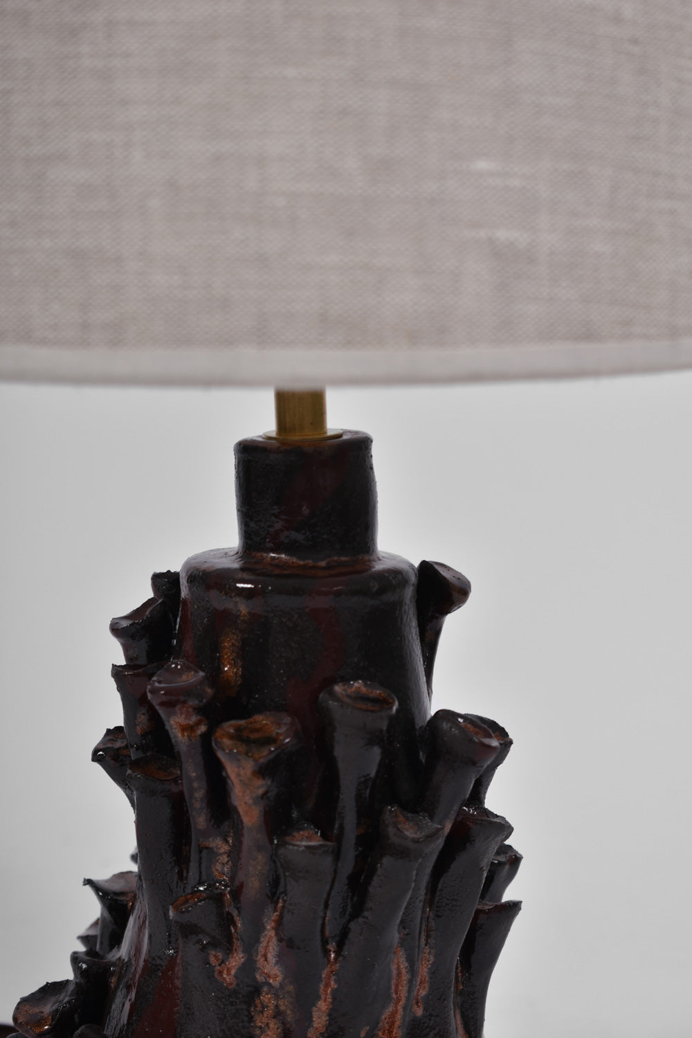 "Belize" 25cm brown lamp, Barracuda Edition.