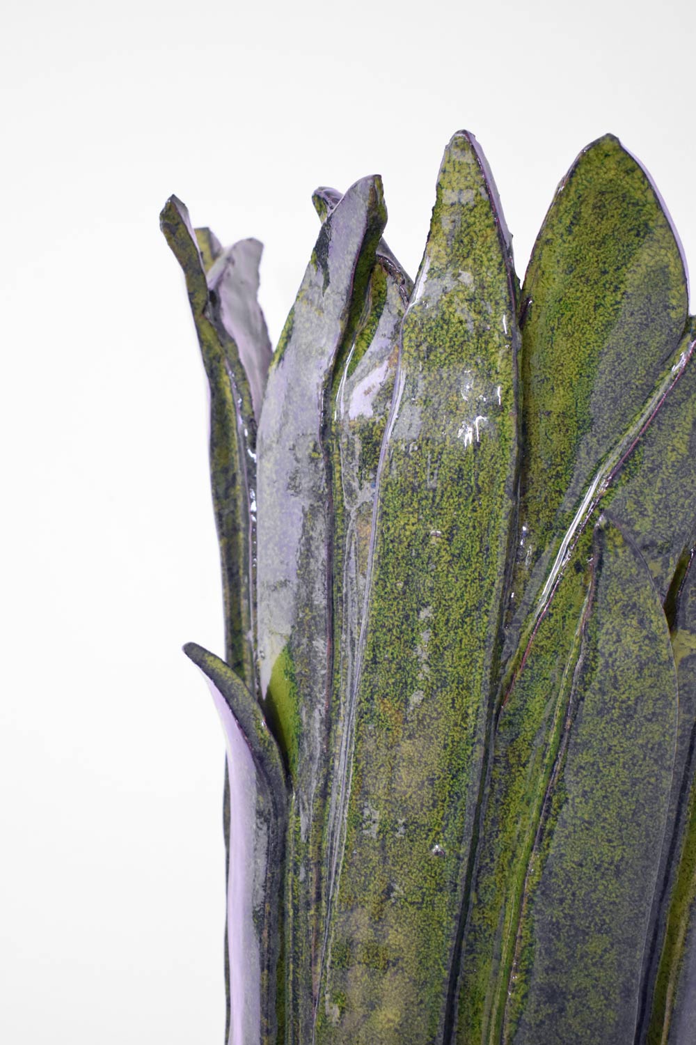 "Sintra" 40cm green wall sconce, Barracuda edition.