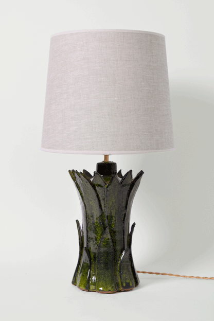 "Sintra" 30cm green table lamp, Barracuda edition.