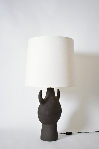 "Sevilla" black table lamp, Barracuda edition.