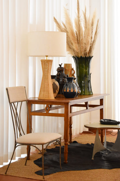 “Kasaï” 52cm rattan lamp, Barracuda Edition.