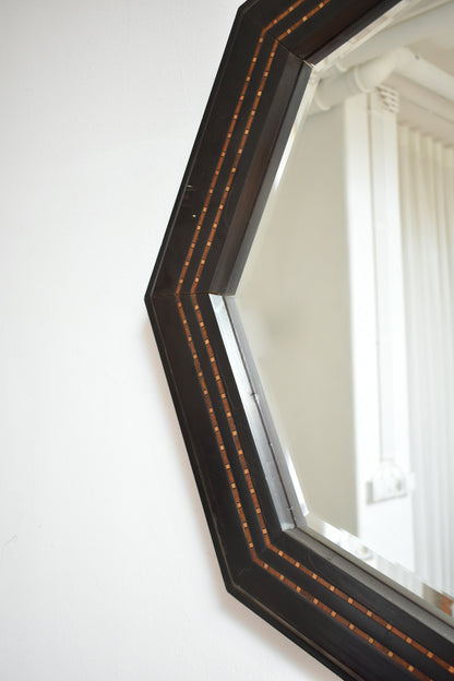 Octogonal mirror, 1970s.